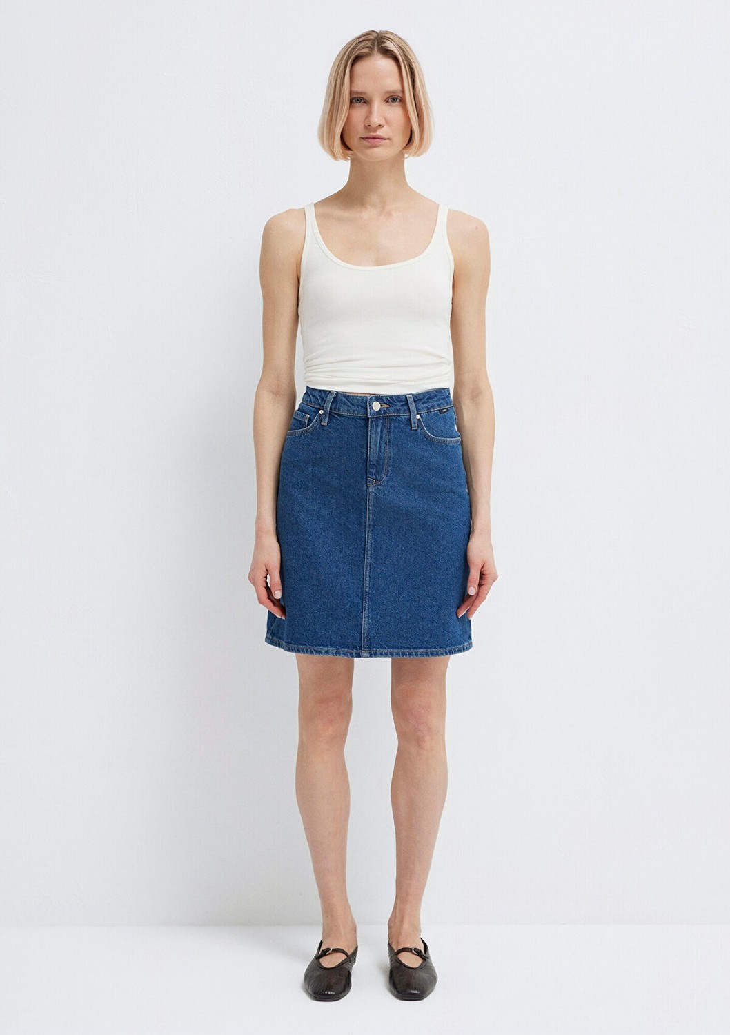 Mavi Valerie Everyday Indigo Mavisi Jean Etek 1319885301 görsel 3