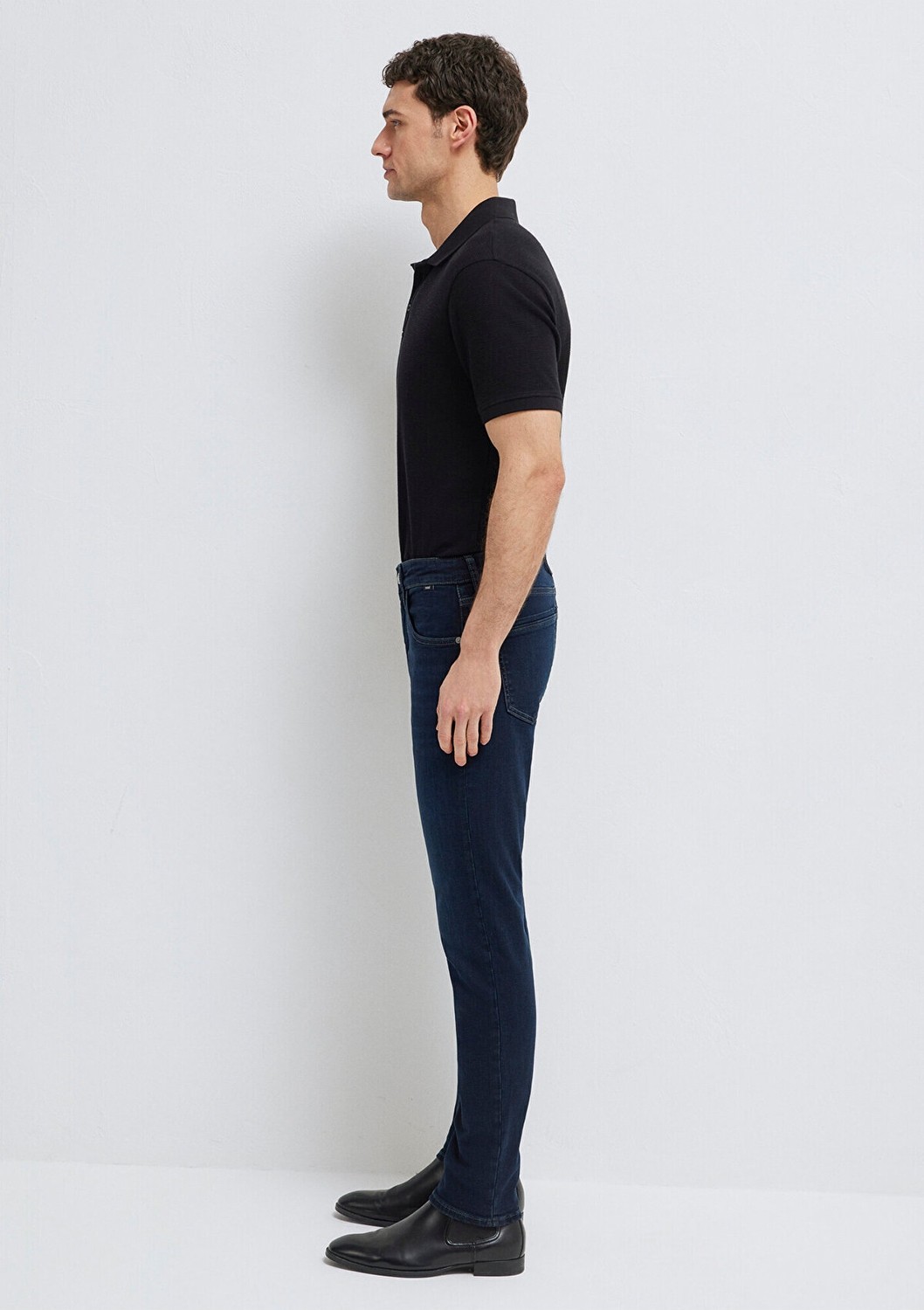 Mavi James Premium Blue Koyu Mürekkep Mavisi Erkek Jean Pantolon 0042487838 Normal Bel Düz Desen Denim görsel 4