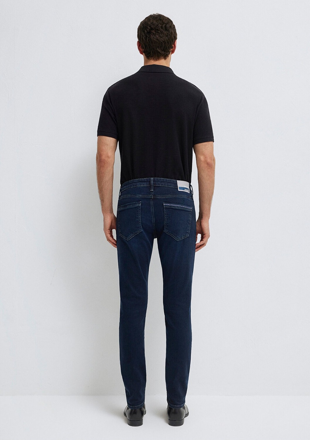 Mavi James Premium Blue Koyu Mürekkep Mavisi Erkek Jean Pantolon 0042487838 Normal Bel Düz Desen Denim görsel 5