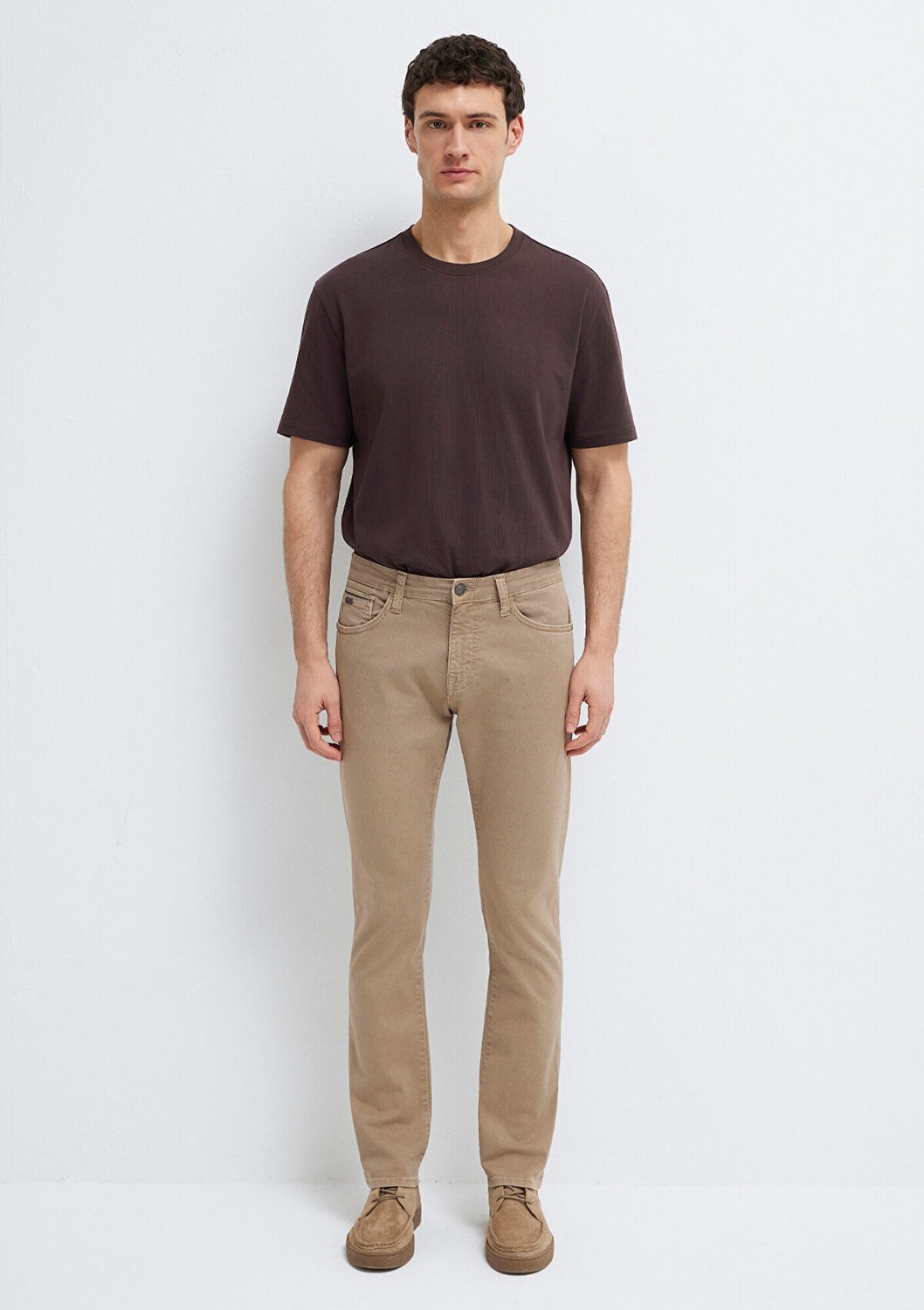 Mavi Jake Mavi Black Koyu Bej Gabardin Pantolon 0042281549 görsel 3