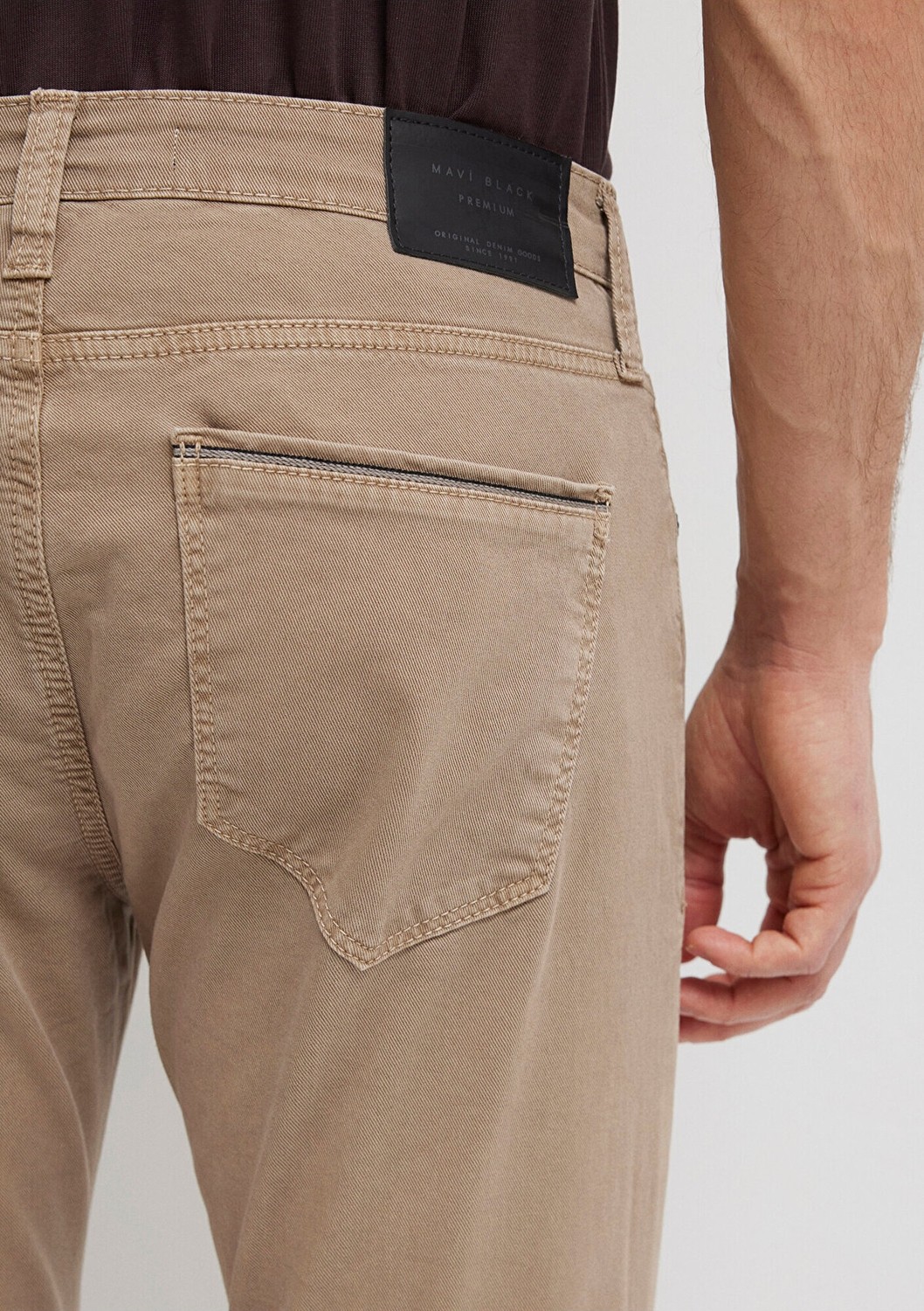 Mavi Jake Mavi Black Koyu Bej Gabardin Pantolon 0042281549 görsel 8