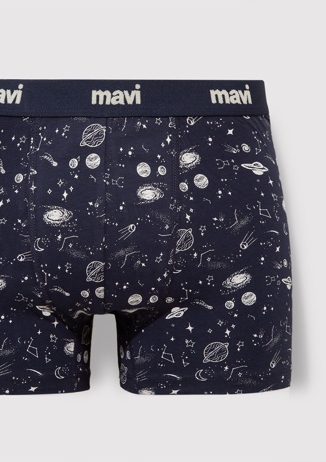 Mavi Gezegen Baskılı Lacivert Boxer 092456-33648 görsel 2