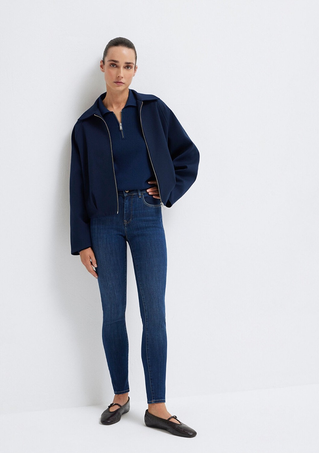 Mavi Tess Gold Premium Indigo Mavisi Jean Pantolon 100328-82232 görsel 2