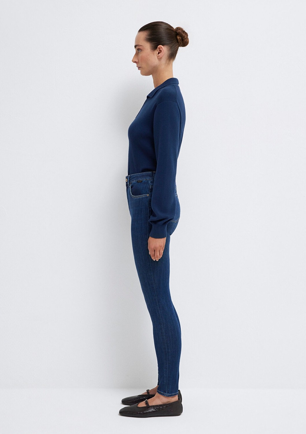 Mavi Tess Gold Premium Indigo Mavisi Jean Pantolon 100328-82232 görsel 5