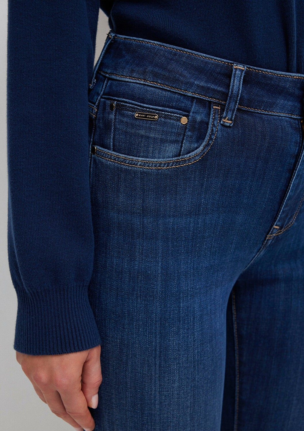 Mavi Tess Gold Premium Indigo Mavisi Jean Pantolon 100328-82232 görsel 8