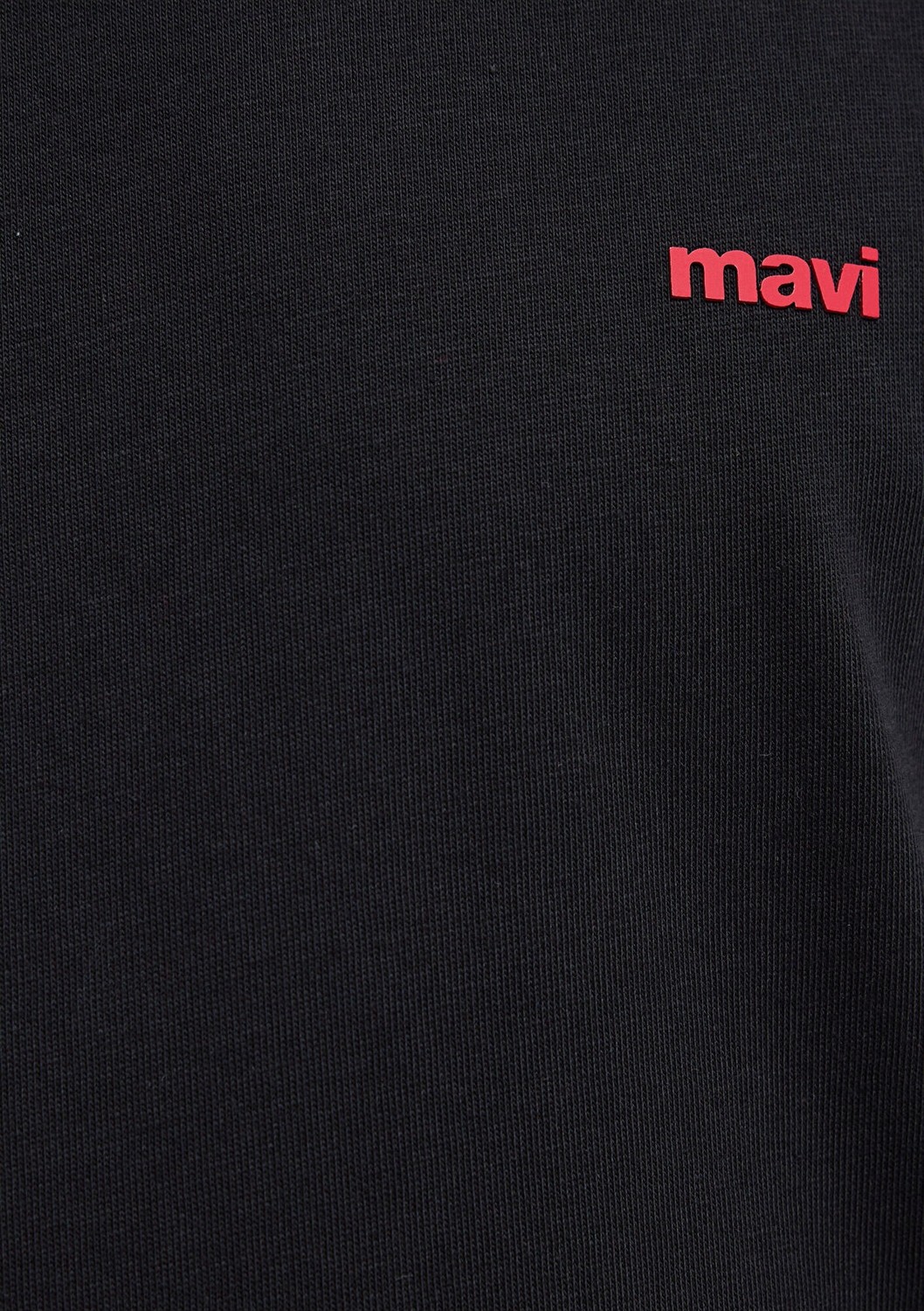 Mavi Logo Baskılı Siyah Basic Tişört 0612216-900 görsel 7