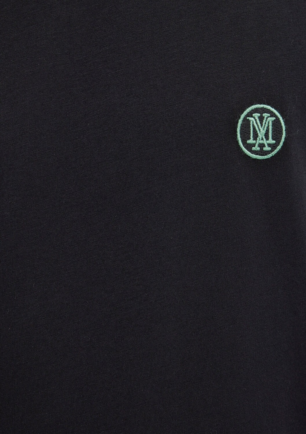 Mavi Logo İşlemeli Siyah Basic Tişört 067074-900 görsel 7