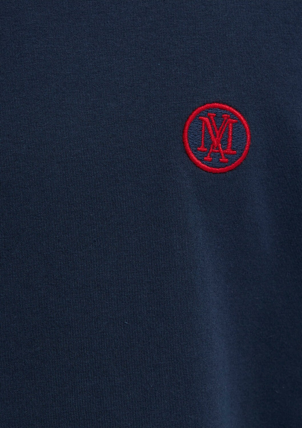 Mavi Logo İşlemeli Lacivert Basic Tişört 067074-33207 görsel 7