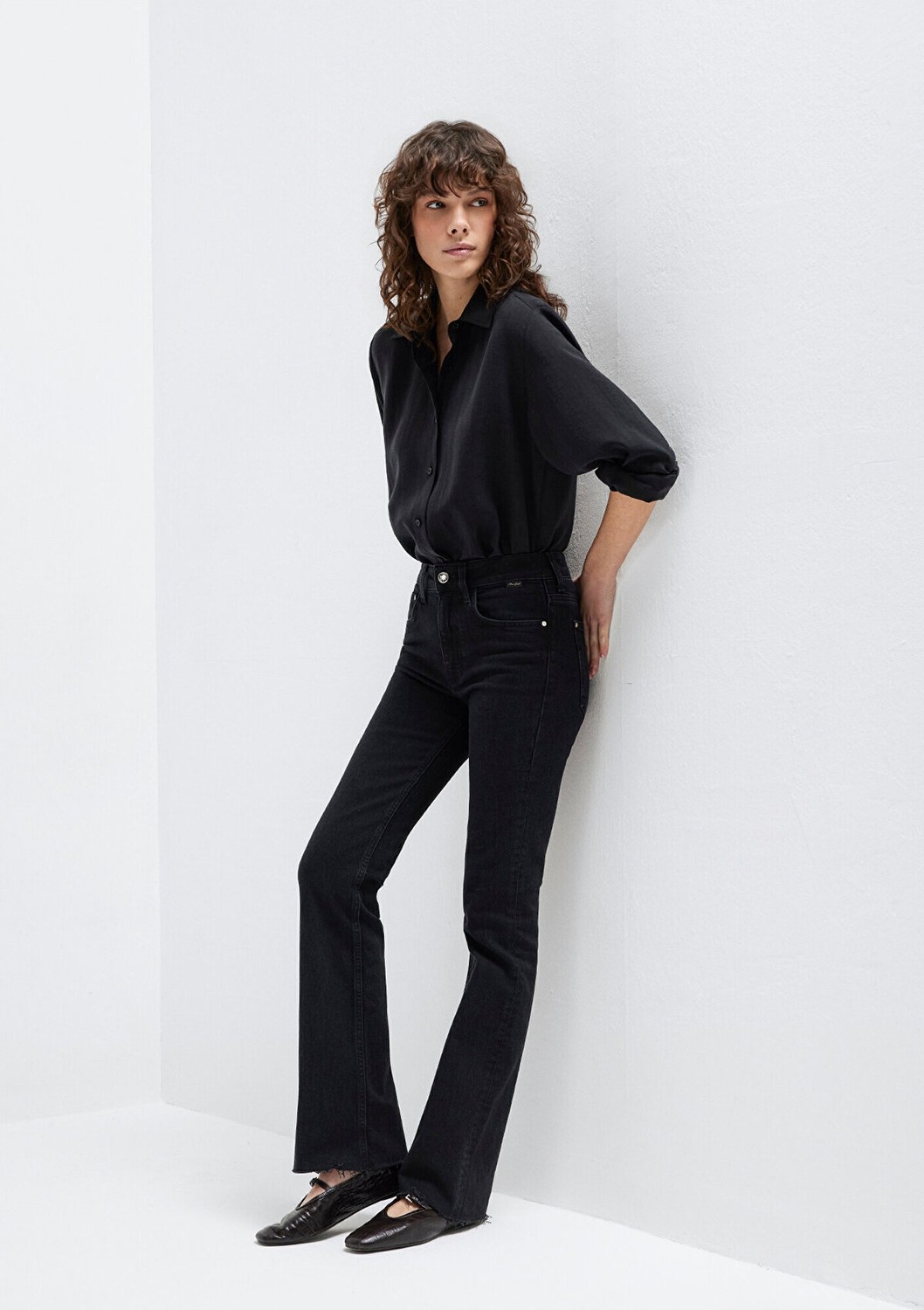 Mavi Maria Gold Premium Gri Smoke Jean Pantolon 101225-80998