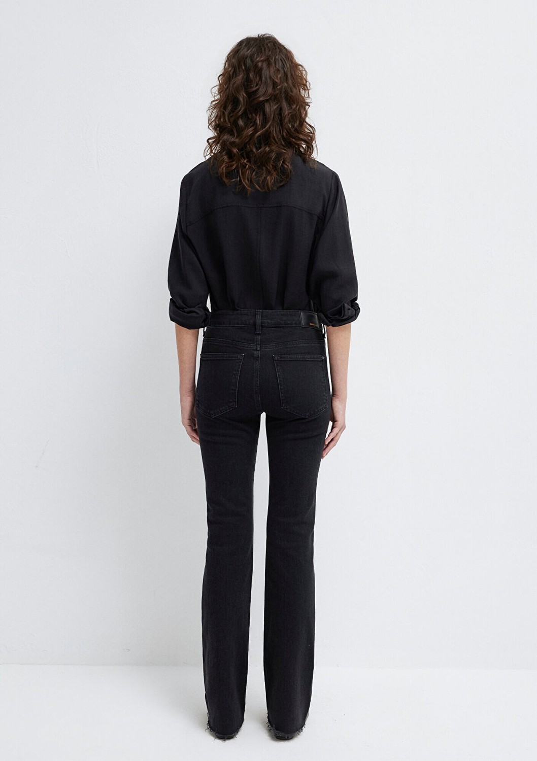 Mavi Maria Gold Premium Gri Smoke Jean Pantolon 101225-80998 görsel 5