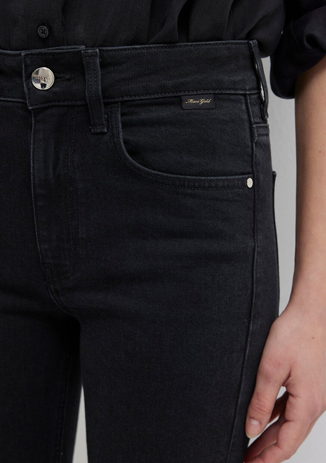 Mavi Maria Gold Premium Gri Smoke Jean Pantolon 101225-80998 görsel 6