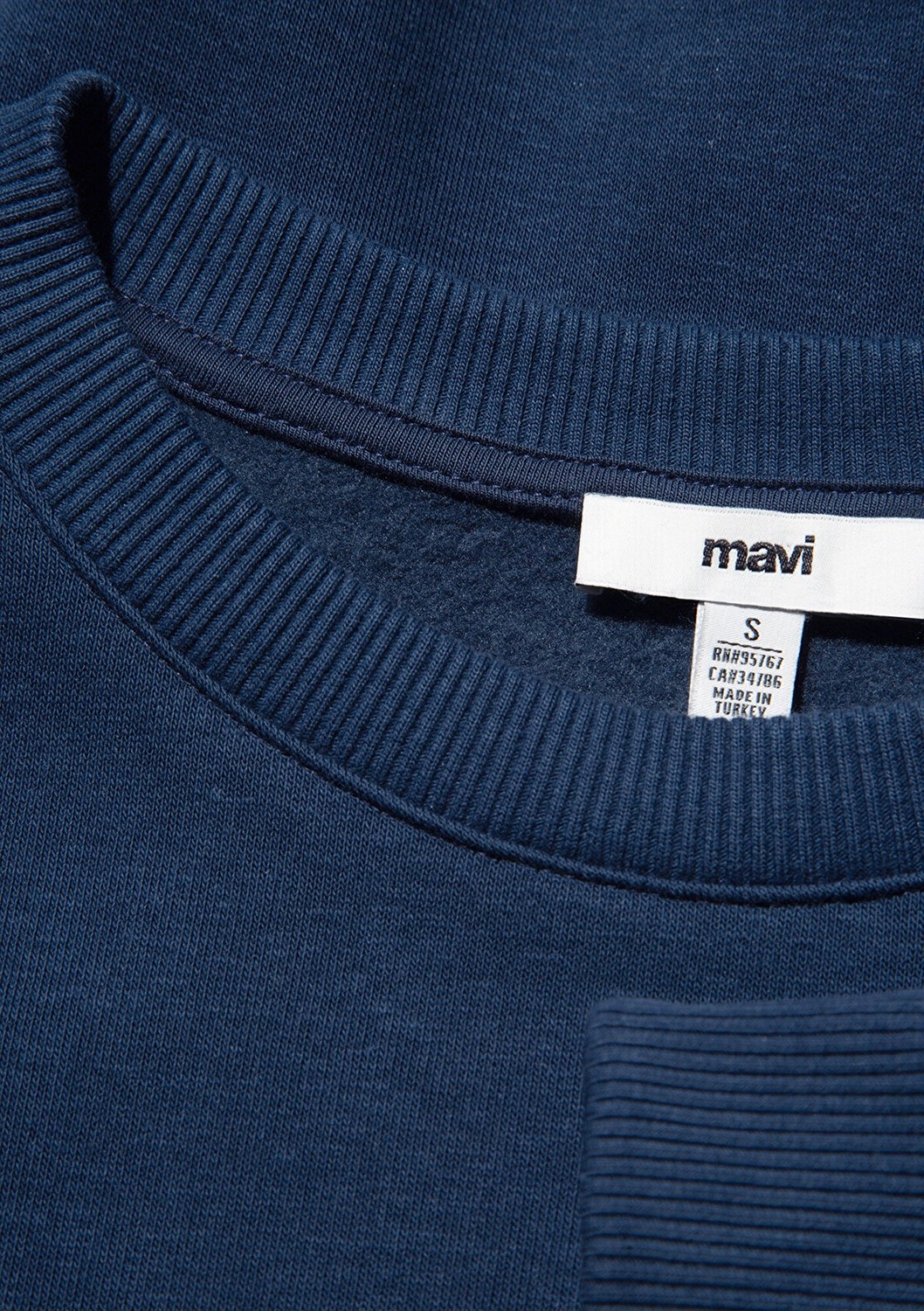 Mavi Logo Baskılı Lacivert Sweatshirt 1611656-82454 görsel 8