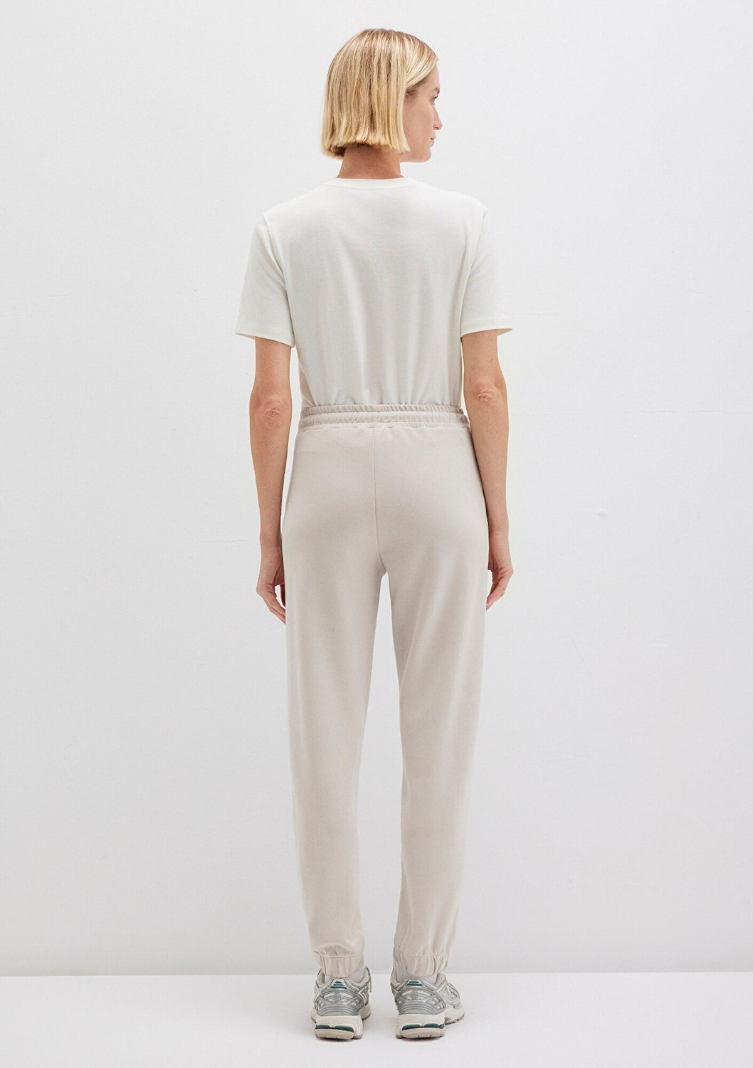 Mavi Lux Touch (TENCEL™) Modal Bej Eşofman Altı 1600453-34531 görsel 5