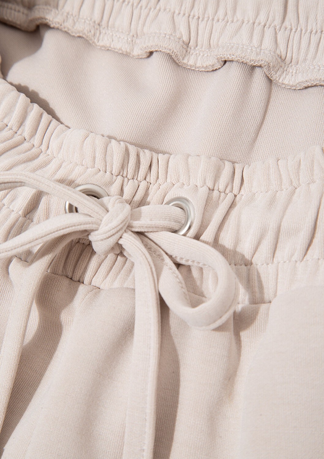 Mavi Lux Touch (TENCEL™) Modal Bej Eşofman Altı 1600453-34531 görsel 7