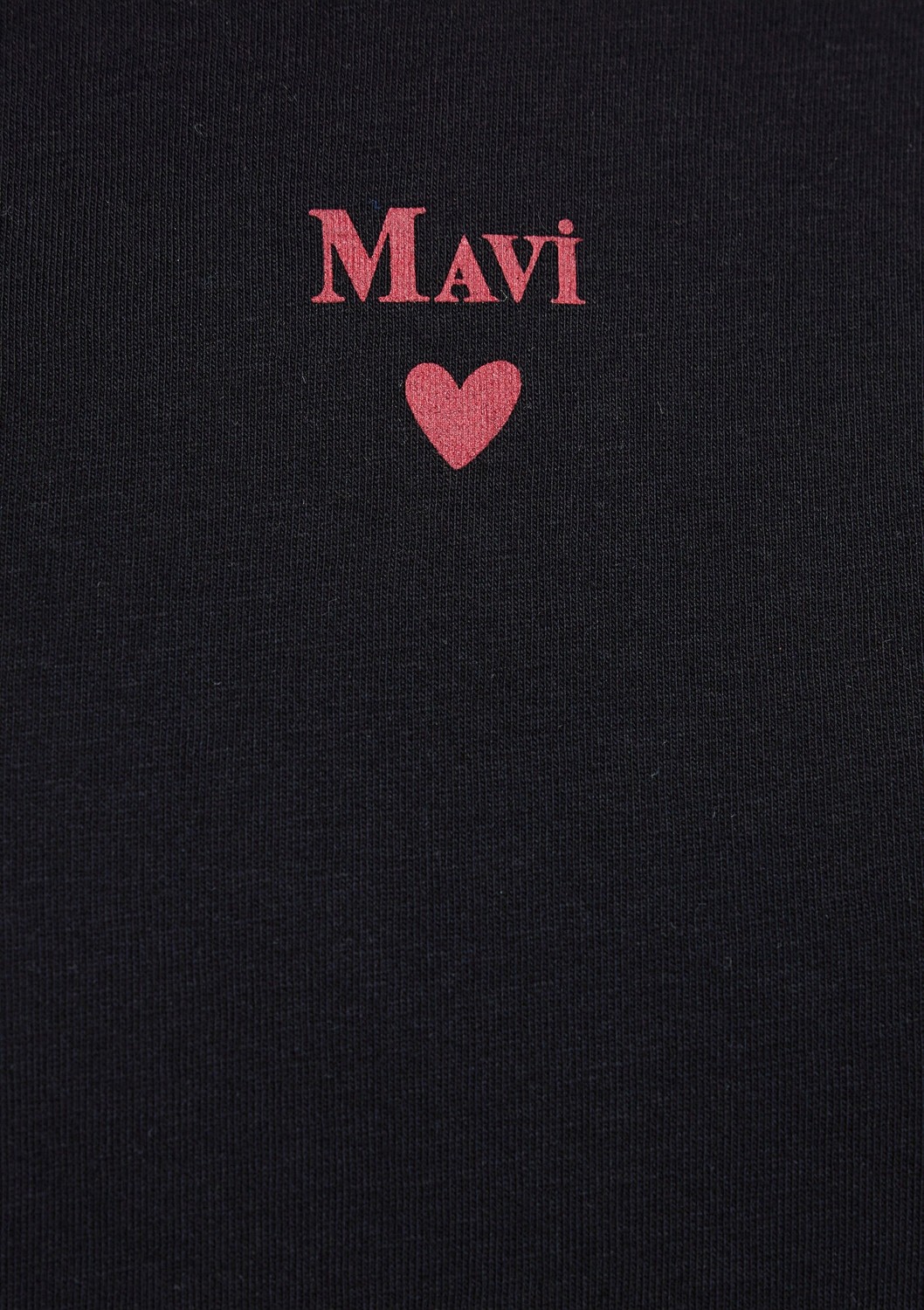 Mavi Logo Baskılı Siyah Tişört 1601185-900 görsel 7