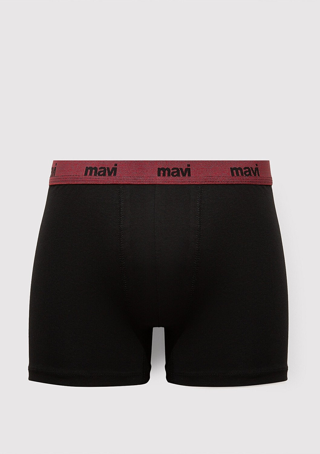 Mavi 3lü Siyah Baskılı Boxer 0912225-900 görsel 4