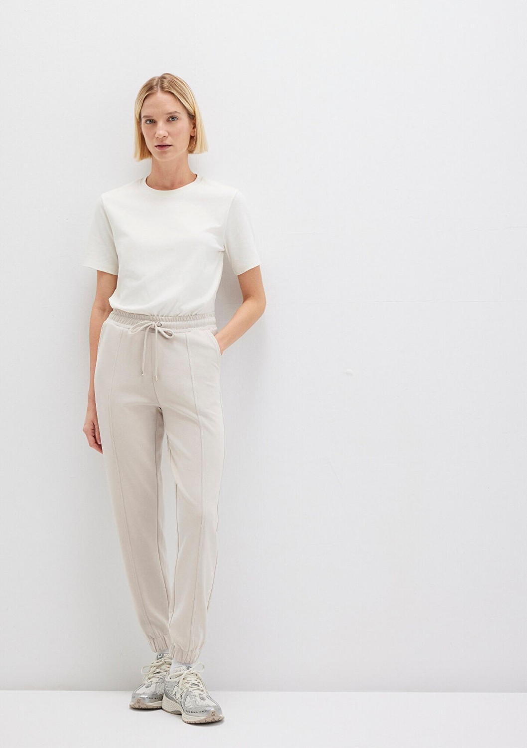 Mavi Lux Touch (TENCEL™) Modal Bej Eşofman Altı 1600453-34531