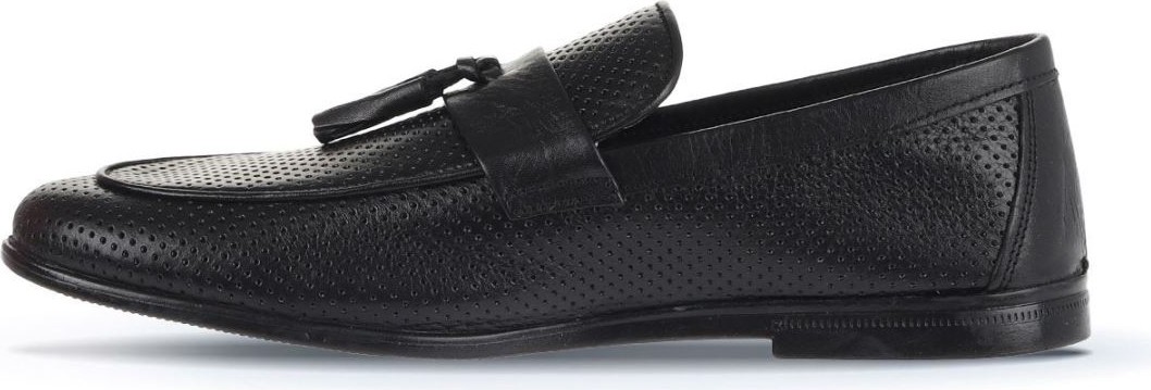 Bueno Shoes Siyah Deri Erkek Loafer 21ma412 görsel 3