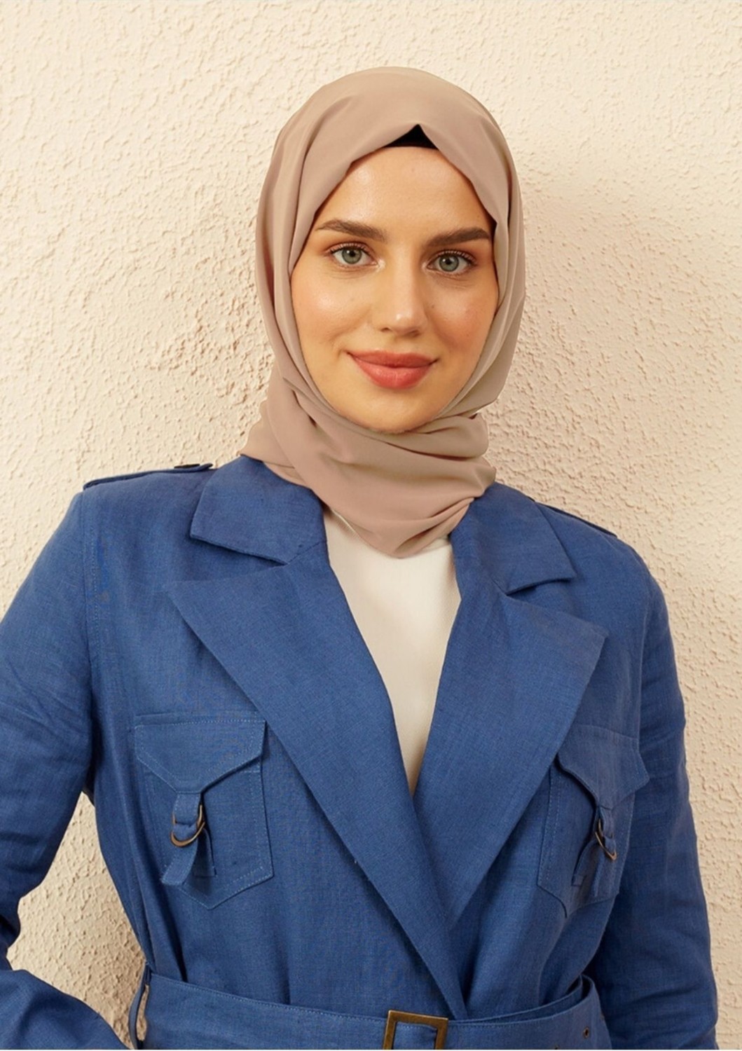 Fresco Scarfs Tesettür Hijab Medine Ipeği Şal*bordo görsel 6