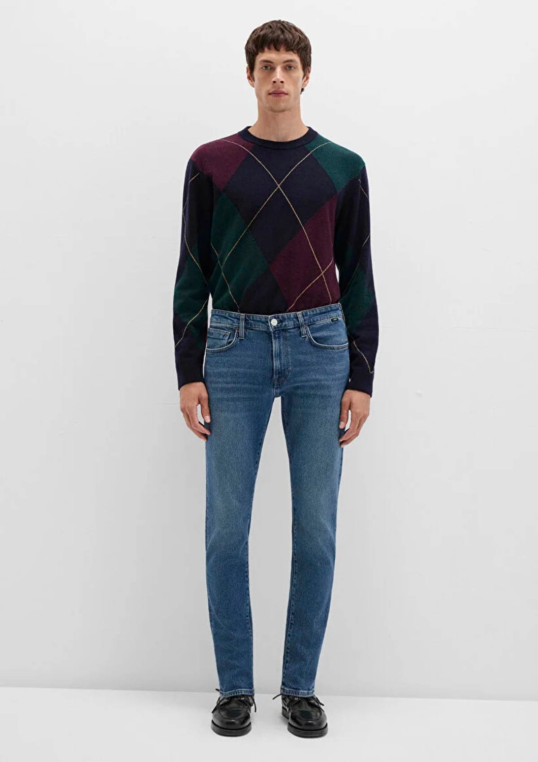 Mavi James Classic Denim Indigo Mavisi Puslu Jean Pantolon 0042487697 görsel 3