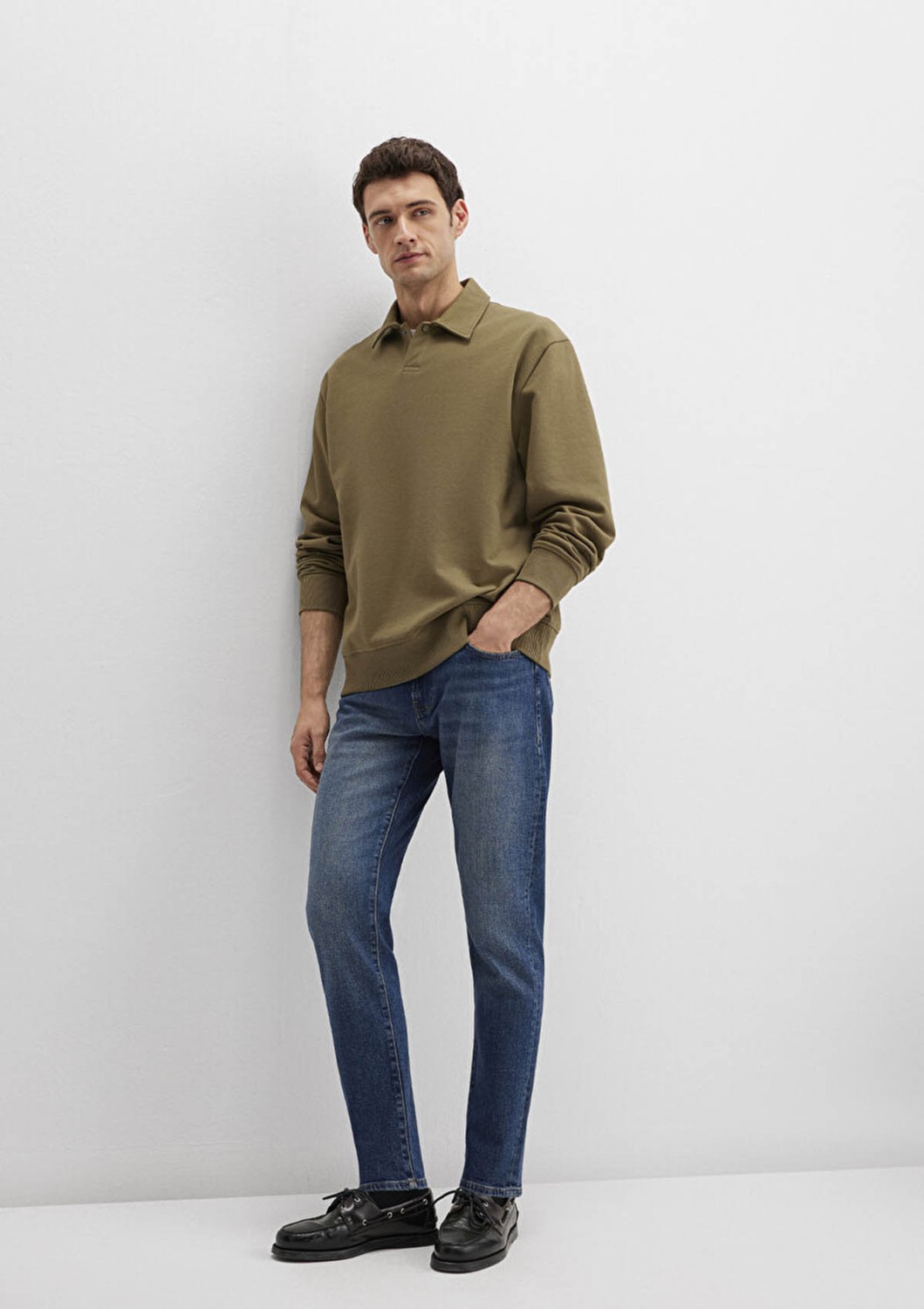 Mavi Milan Classic Denim Vintage Koyu Mavi Jean Pantolon 0081090816 görsel 2