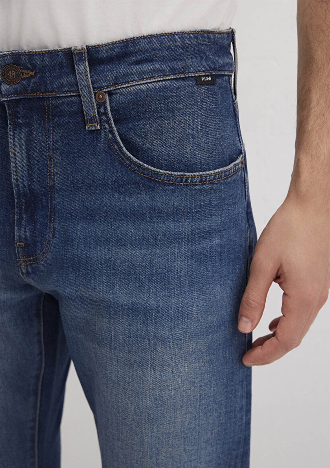 Mavi Milan Classic Denim Vintage Koyu Mavi Jean Pantolon 0081090816 görsel 5