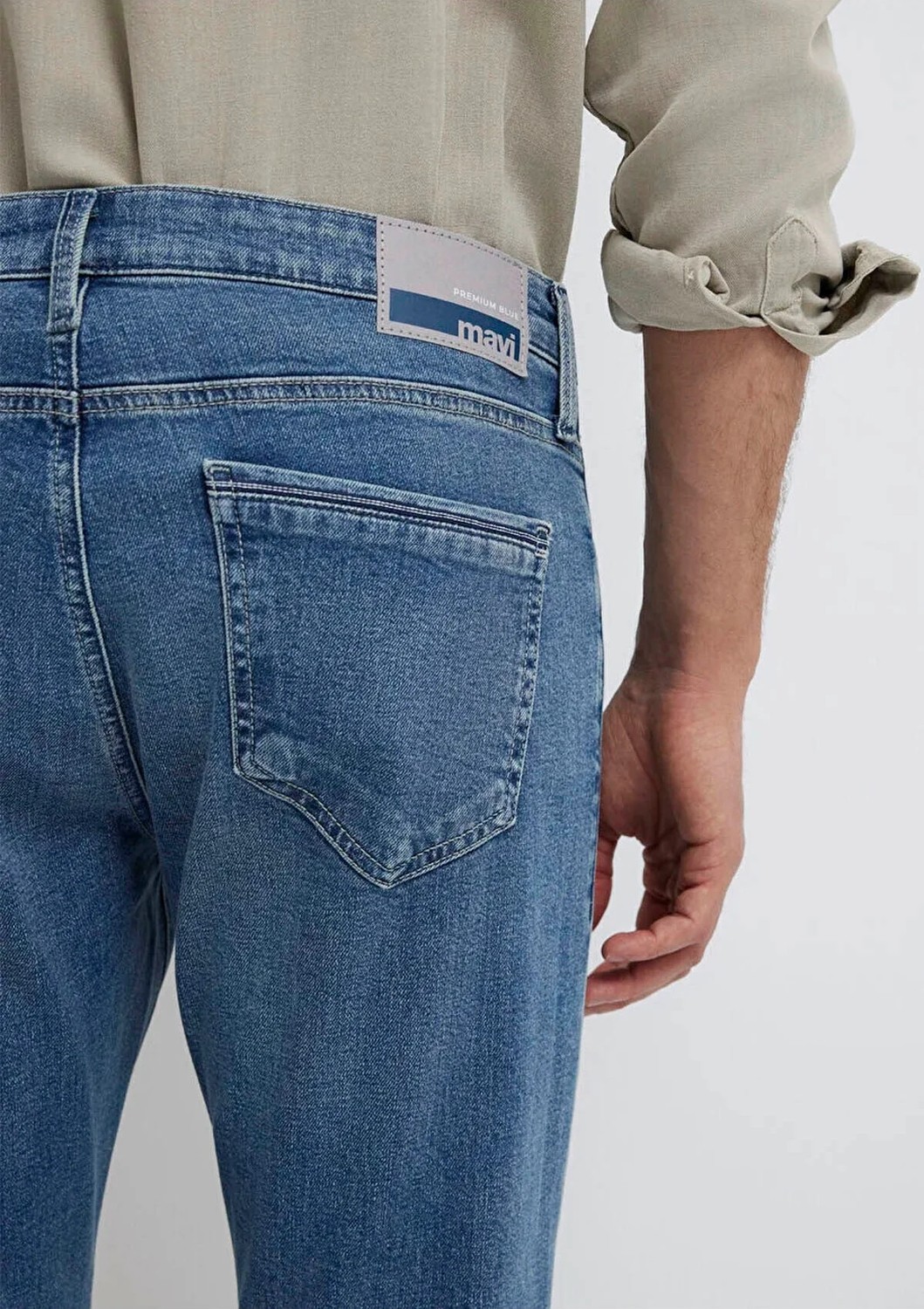 Mavi Jake Premium Blue Indigo Mavisi Jean Pantolon 00422A1728 görsel 8