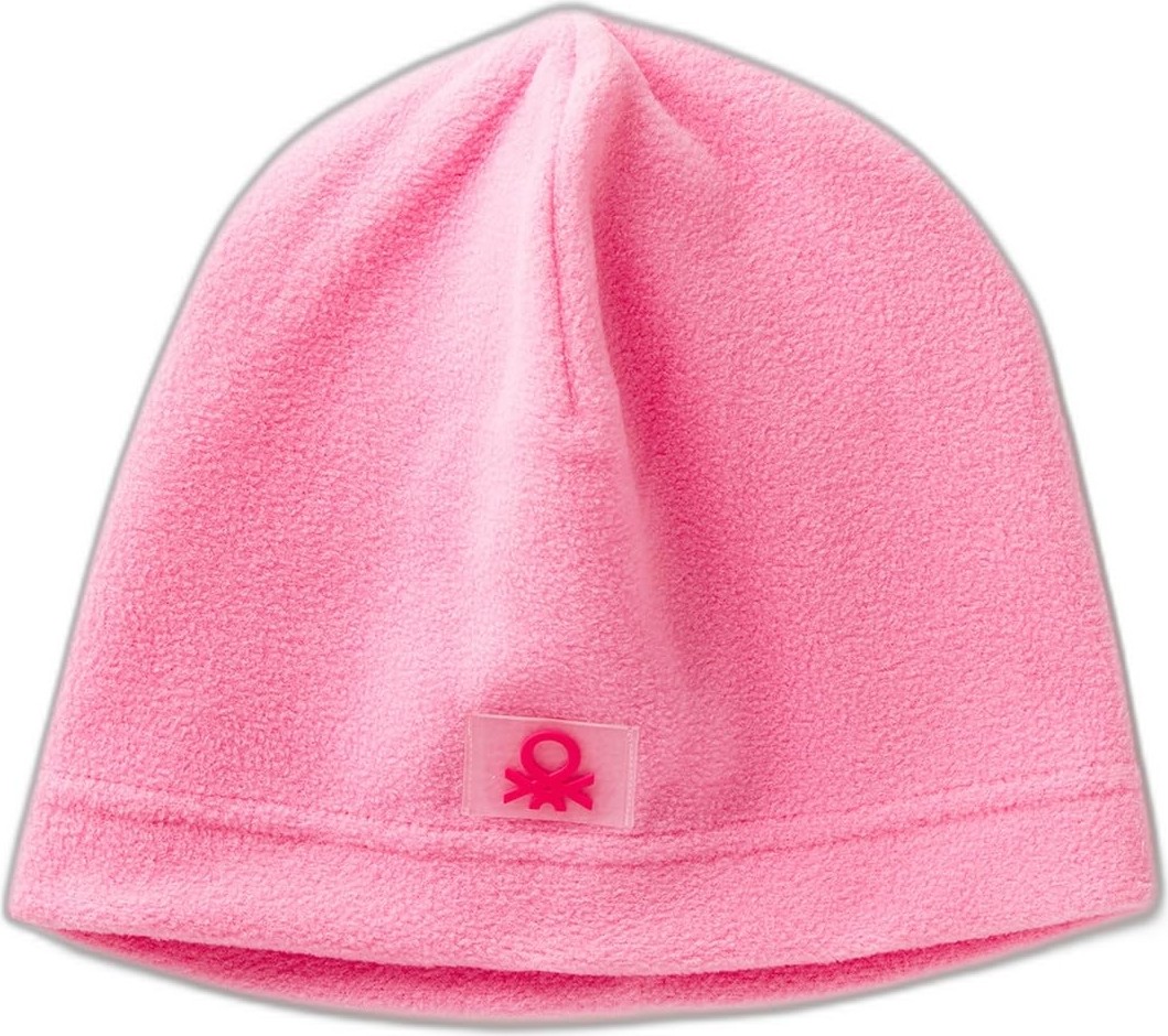 Aesco United Colors Of Benetton Erkek Çocuk Logo Detaylı Bere,pembe 4-5 Yaş