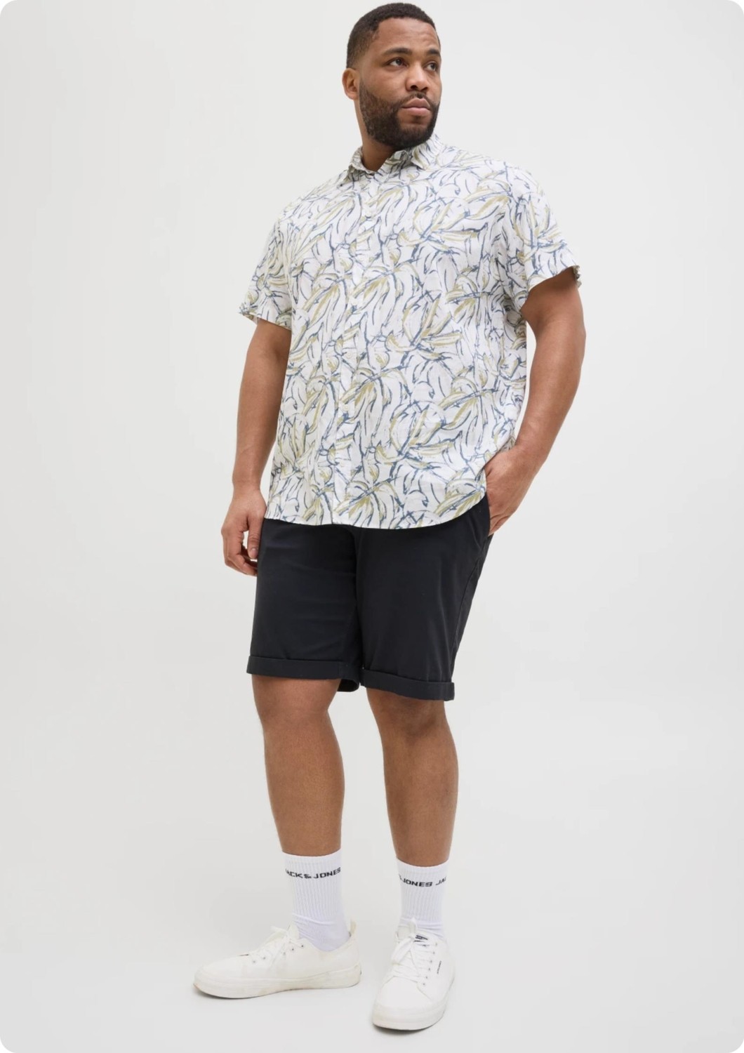 Jack & Jones Jack&jones 11232570 Buyuk Beden Erkek Chıno Sort