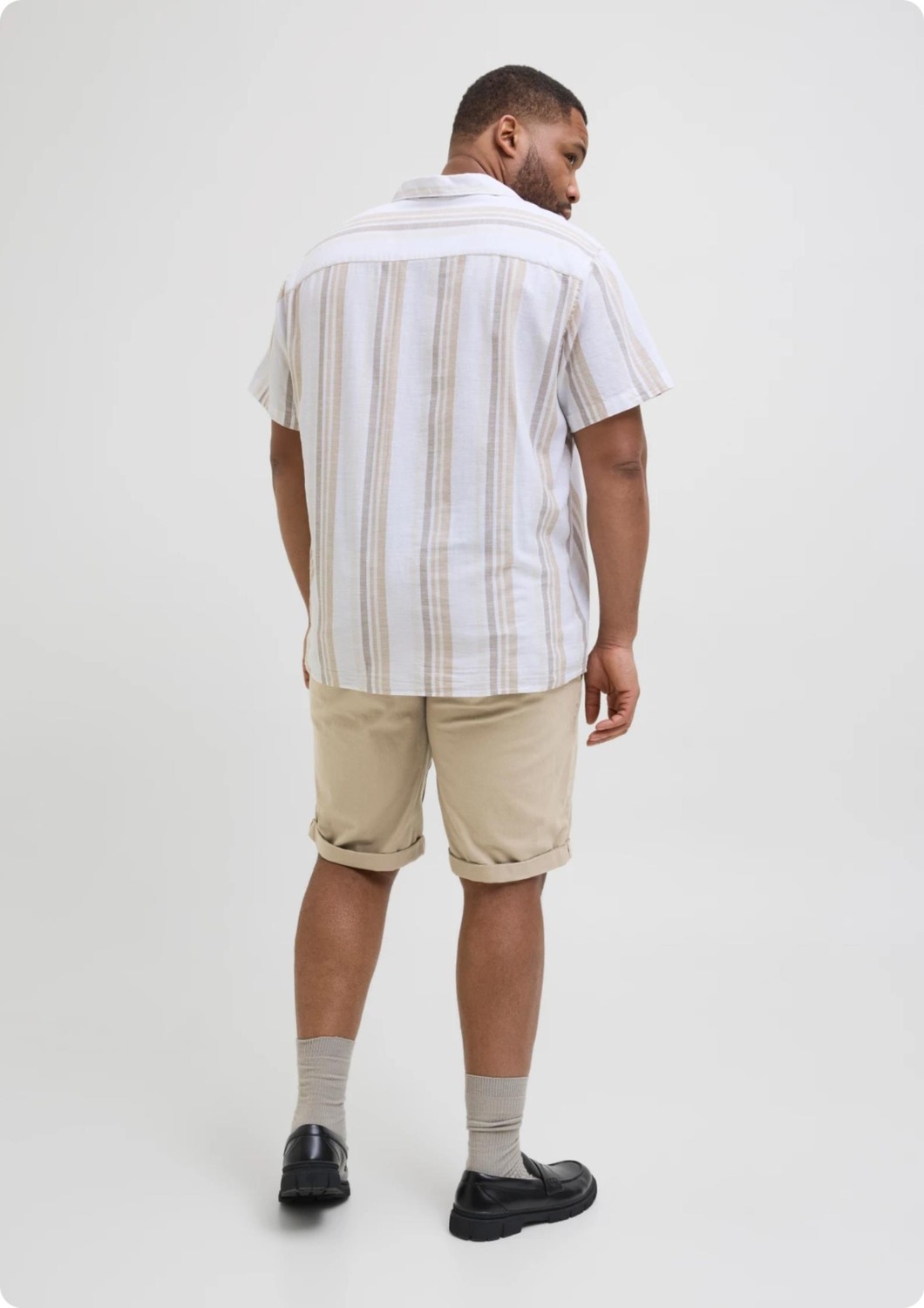 Jack & Jones Jack&jones 11232570 Buyuk Beden Erkek Chıno Sort görsel 8