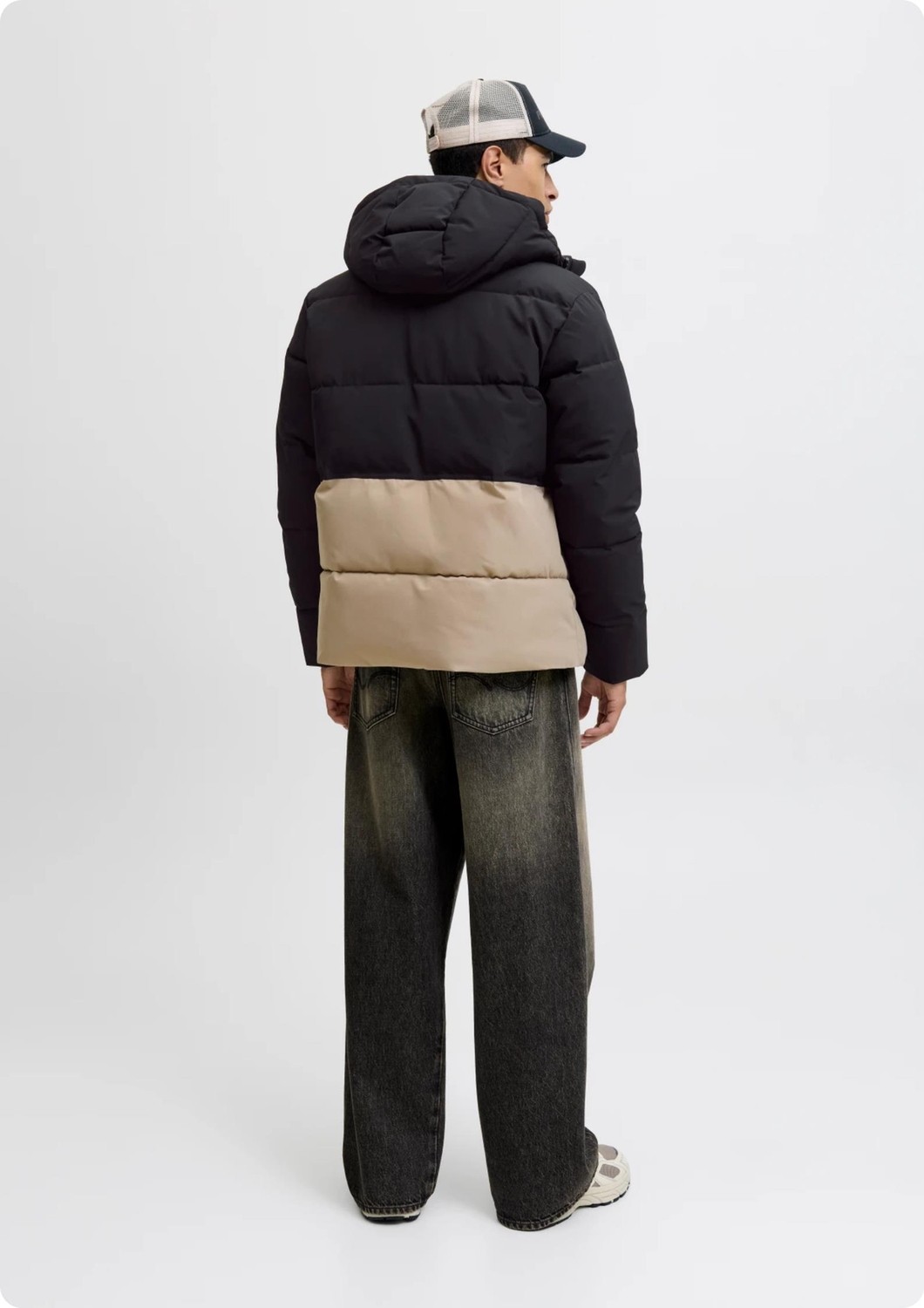Jack&jones 12278792 Jjeowen Puffer Cıkma Kapusonlu Icı Dolgulu Kalın Mont görsel 2