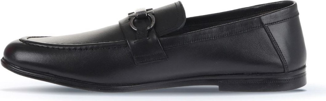 Bueno Shoes Siyah Deri Erkek Loafer 21ma413 görsel 3