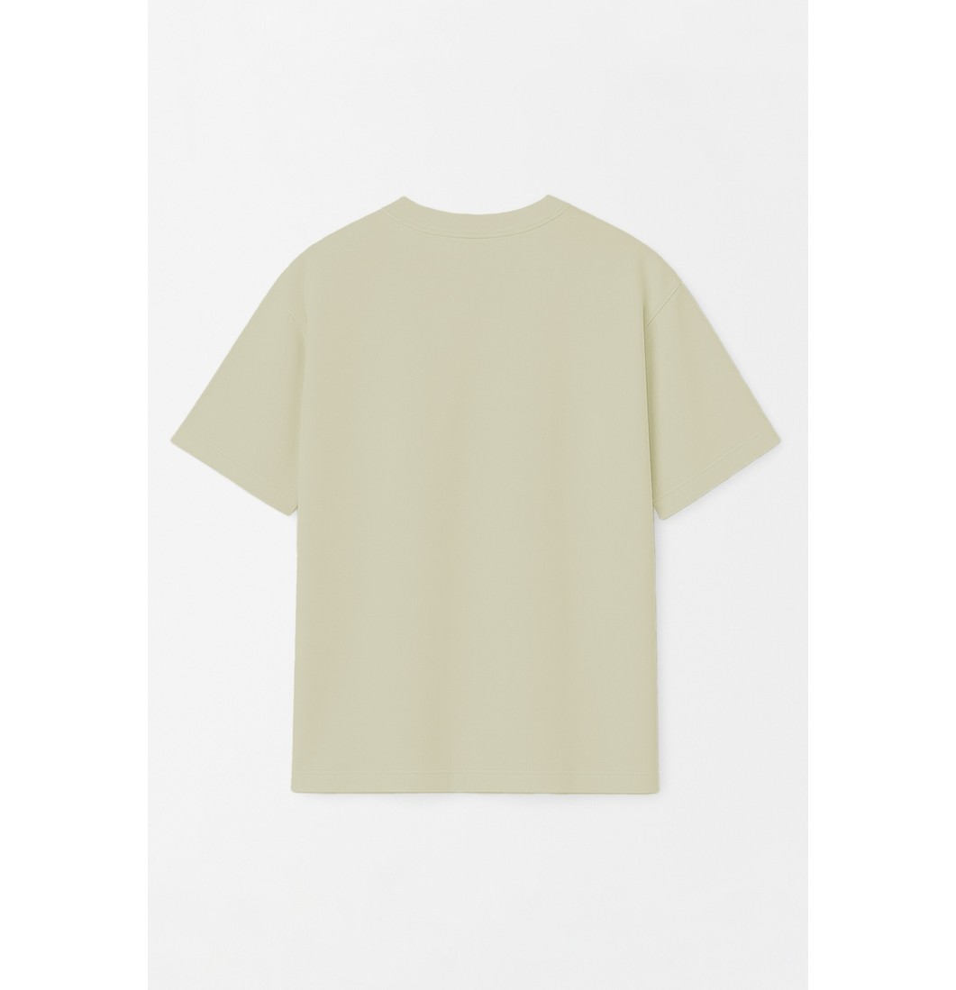 The Rule Unisex Stwd Baskılı Oversize %100 Pamuk Geniş Kesim Yumuşak Dokulu Bisiklet Yaka Siyah T-Shirt görsel 2