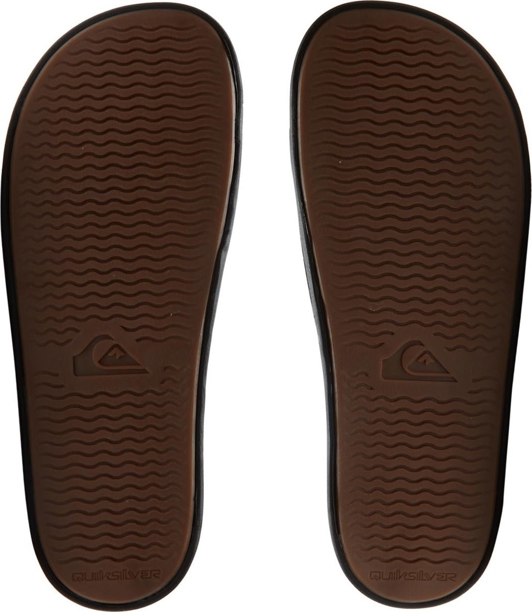 Aesco Quiksilver Rivi Nubuck Slide Rf Erkek Siyah Terlik görsel 5