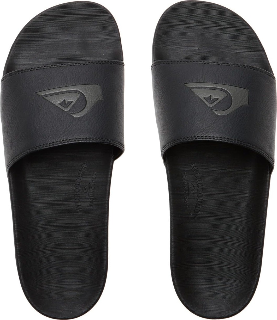 Die Grup Quiksilver Rivi Nubuck Slide Rf Erkek Siyah Terlik görsel 4