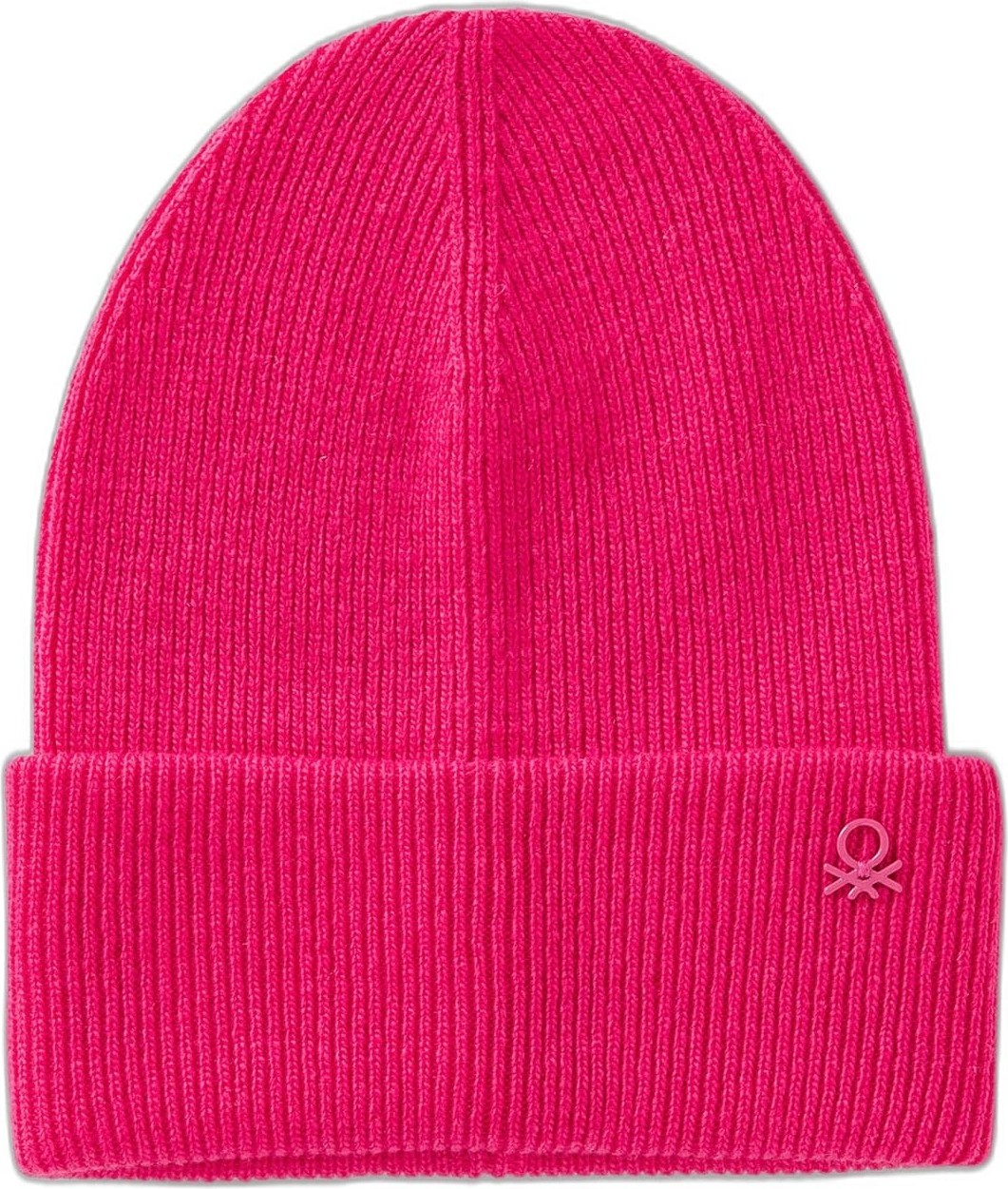 Die Grup United Colors Of Benetton Kız Şapkası Berretto In Maglia 126WCA00X, Pembe., M