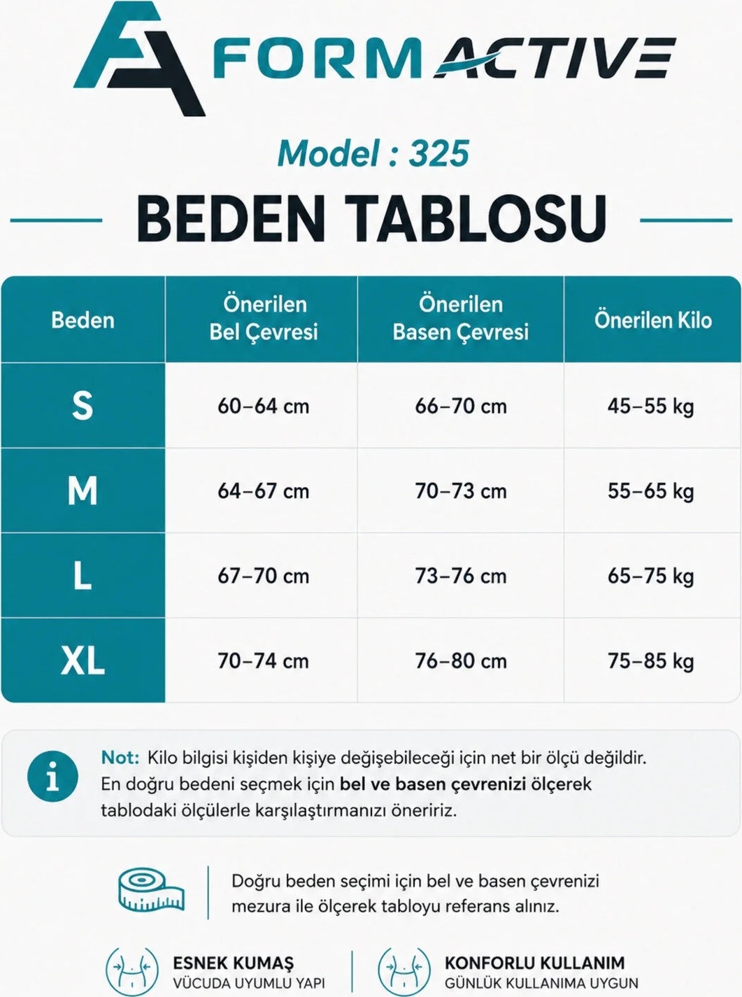 Formactive 325 Kadın Lazer Kesim Boxer, Dikişsiz, İz Bırakmayan ve Konforlu İç Giyim Siyah XL görsel 7