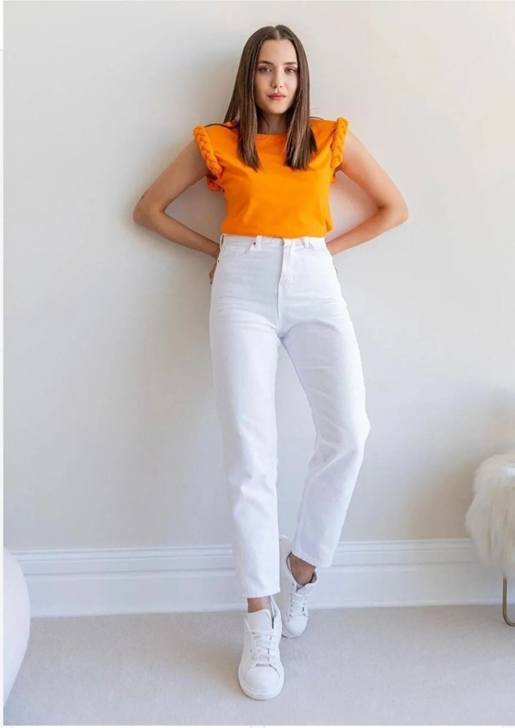 ByCukurovaFrango Timeless Mom Fit - Yüksek Belli Rahat Jean
