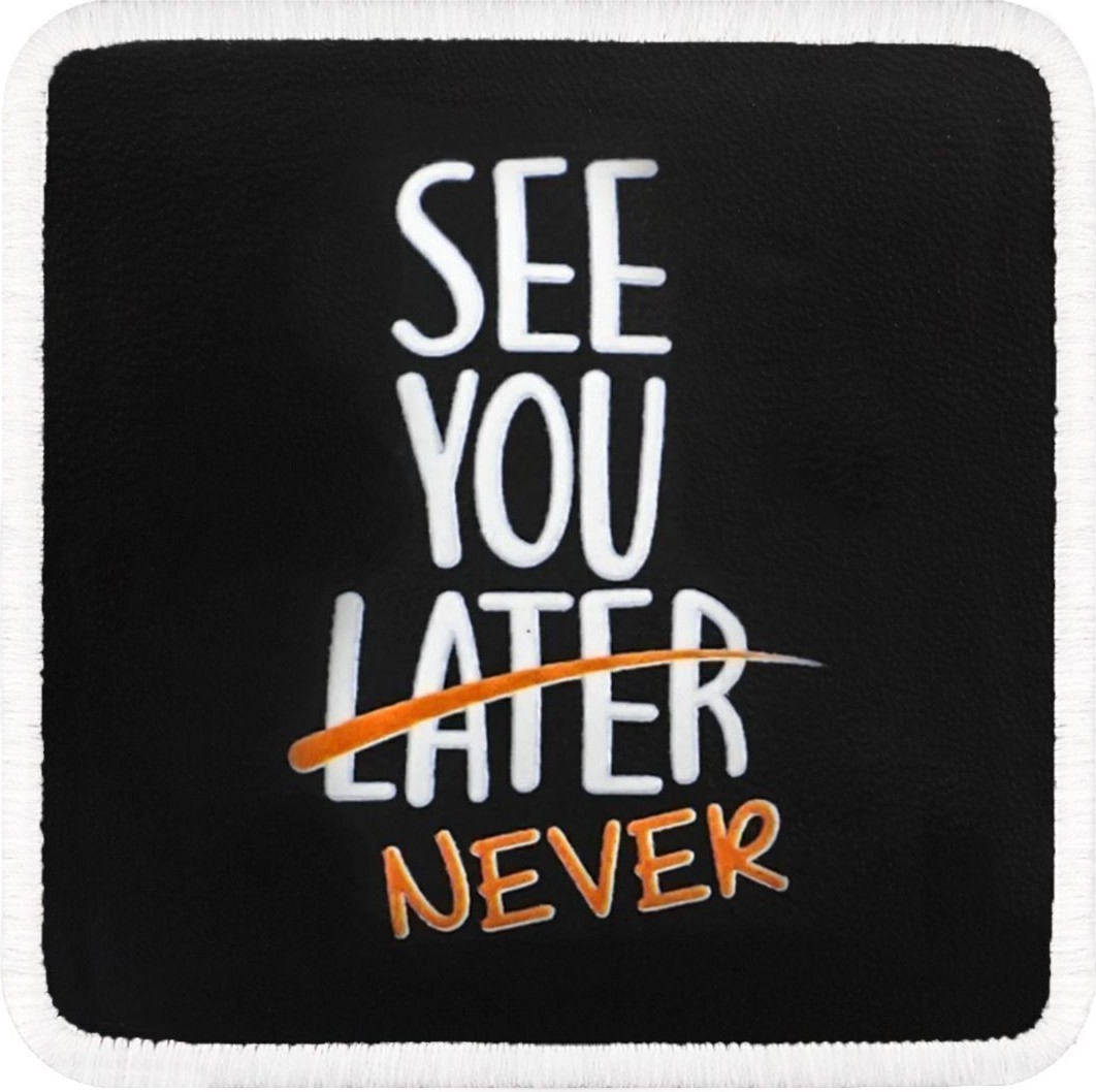 BlackBörk See You Later Never Logolu V1 Bench görsel 3