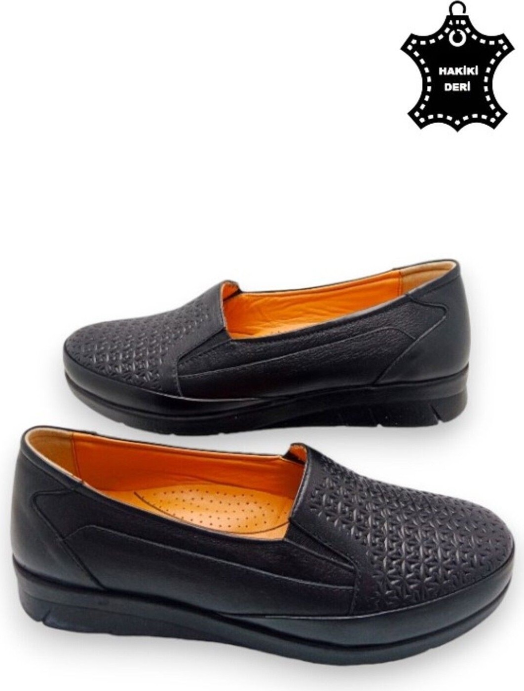 Magic Shoes Kadın Taba Içi Comfort Tam Ortopedik Anne Ayakkabısı görsel 6