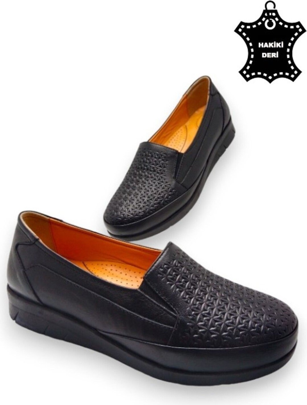 Magic Shoes Kadın Taba Içi Comfort Tam Ortopedik Anne Ayakkabısı görsel 8