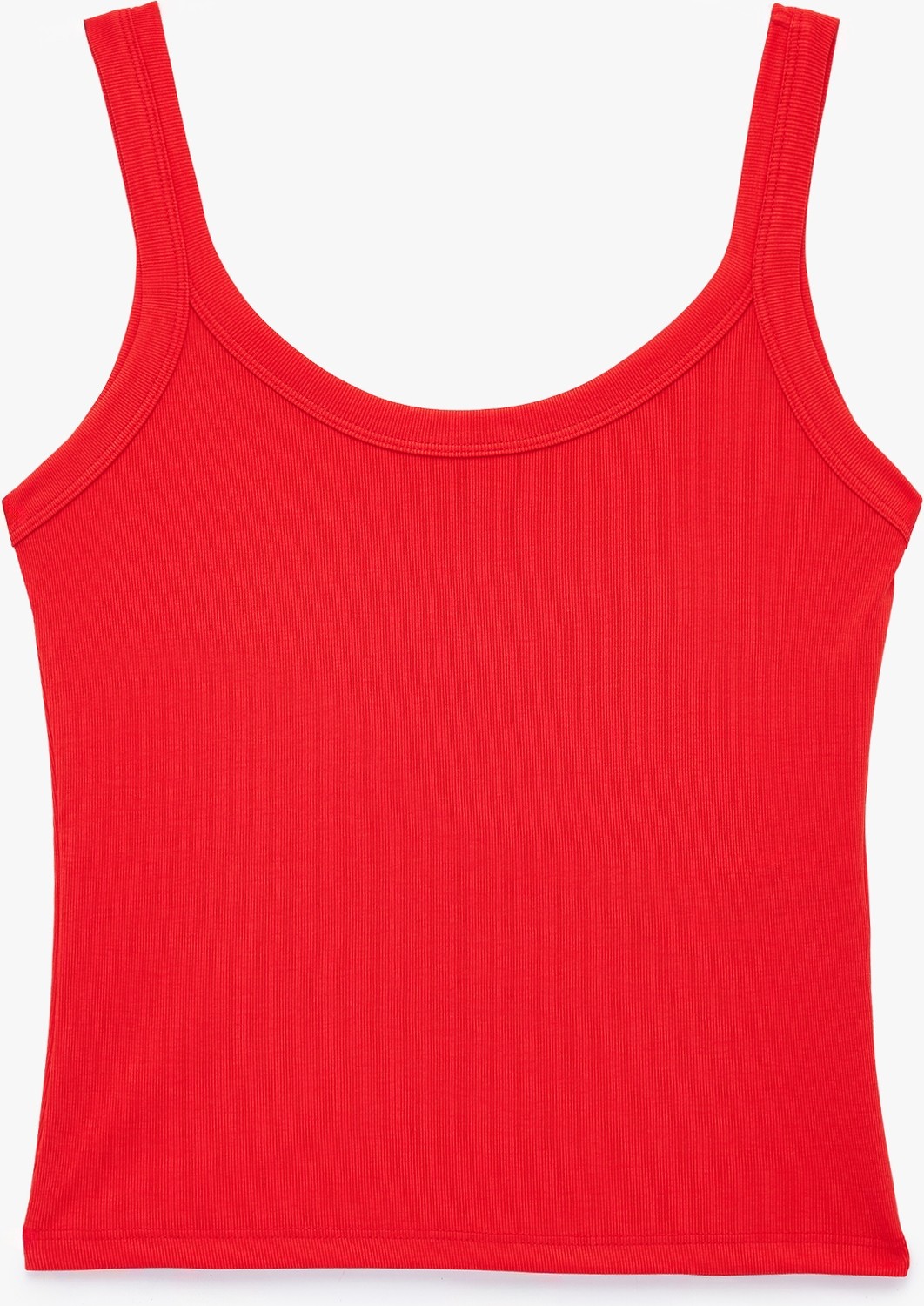 Koton Modal Kumaş Slim Fit U Yaka Askılı Top