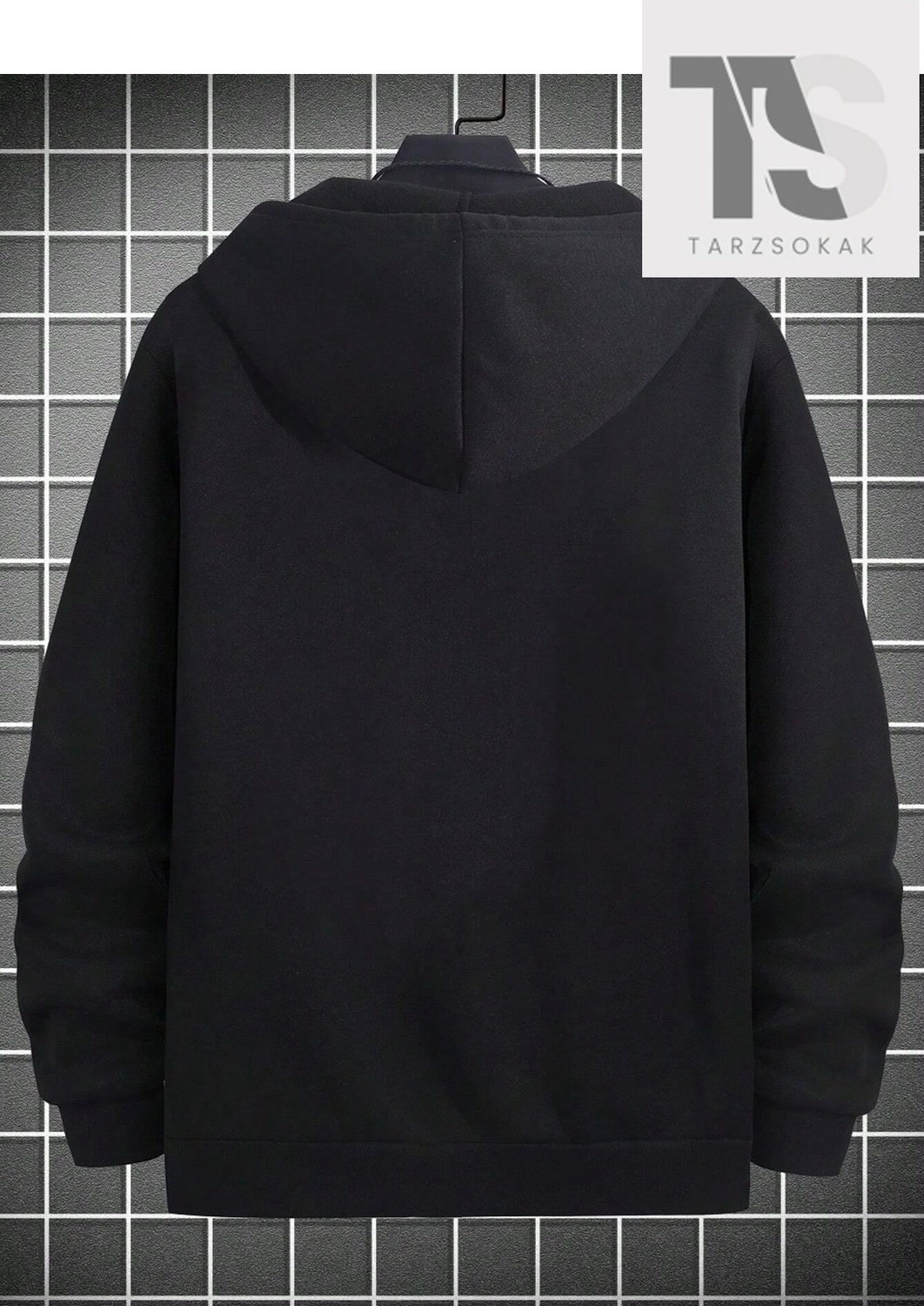 Tarzsokak 23 Logo Sweatshirt Fermuarlı Hırka görsel 2