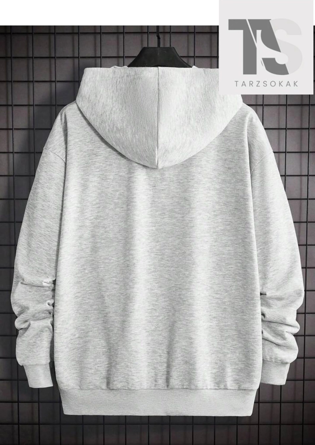 Tarzsokak Unisex Gül Sweatshirt Fermuarlı Hırka görsel 2