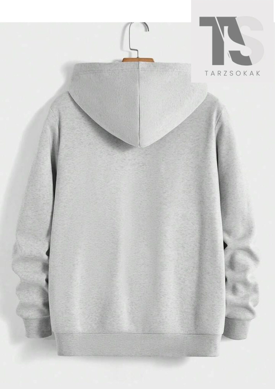 Tarzsokak Cynical 777 Sweatshirt Fermuarlı Hırka Siyah görsel 2
