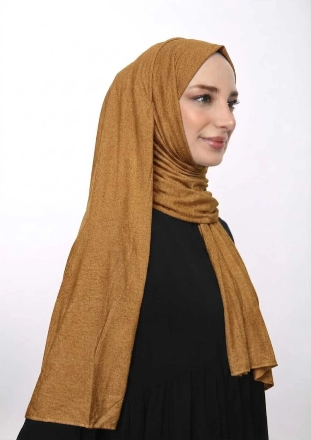 Samara Scarf Luxury Penye Şal - Kadın Tesettür Jersey Hijab Lycra Shawl