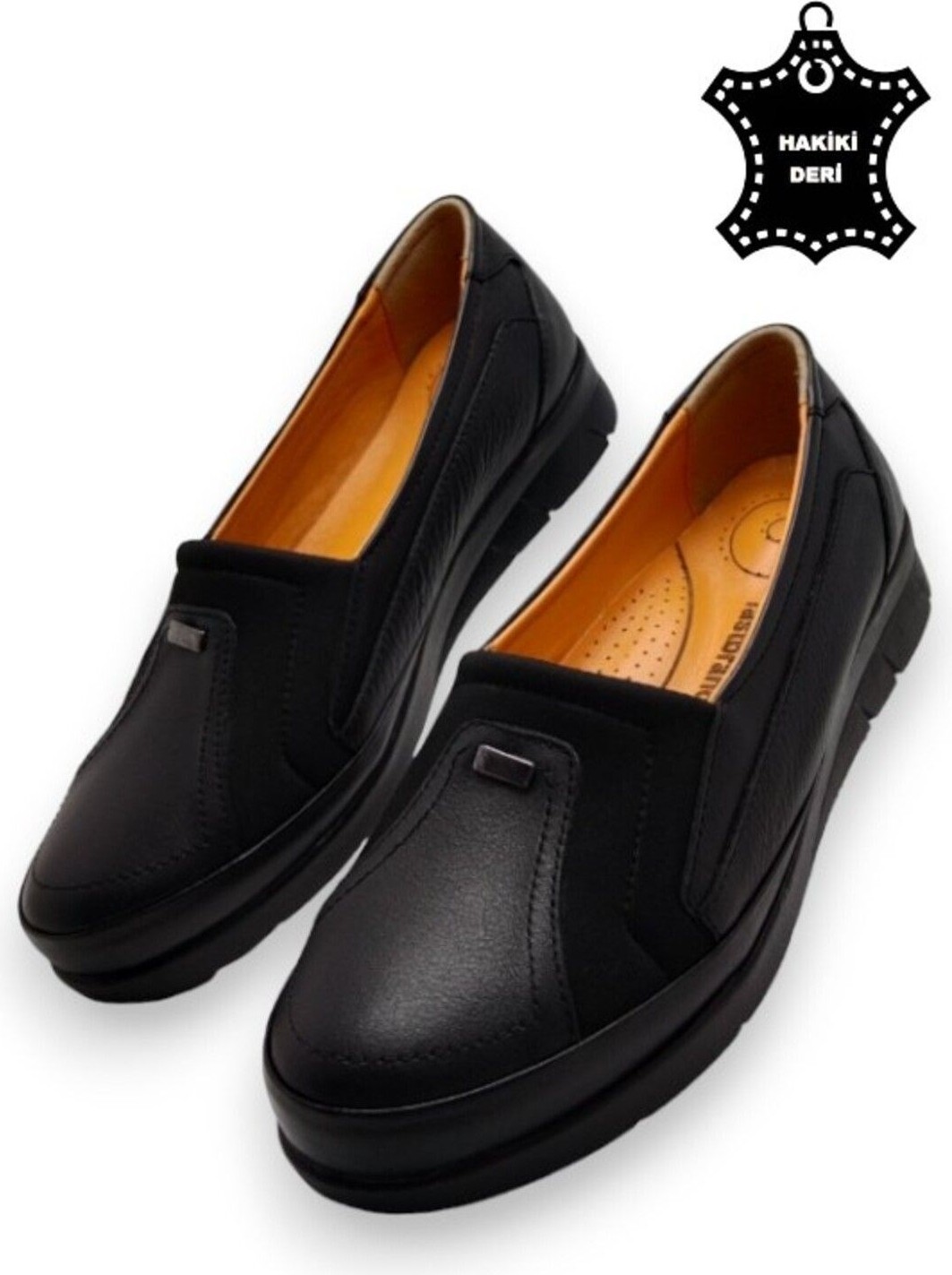 Magic Shoes Kadın Taba Içi Comfort Tam Ortopedik Anne Ayakkabısı görsel 2