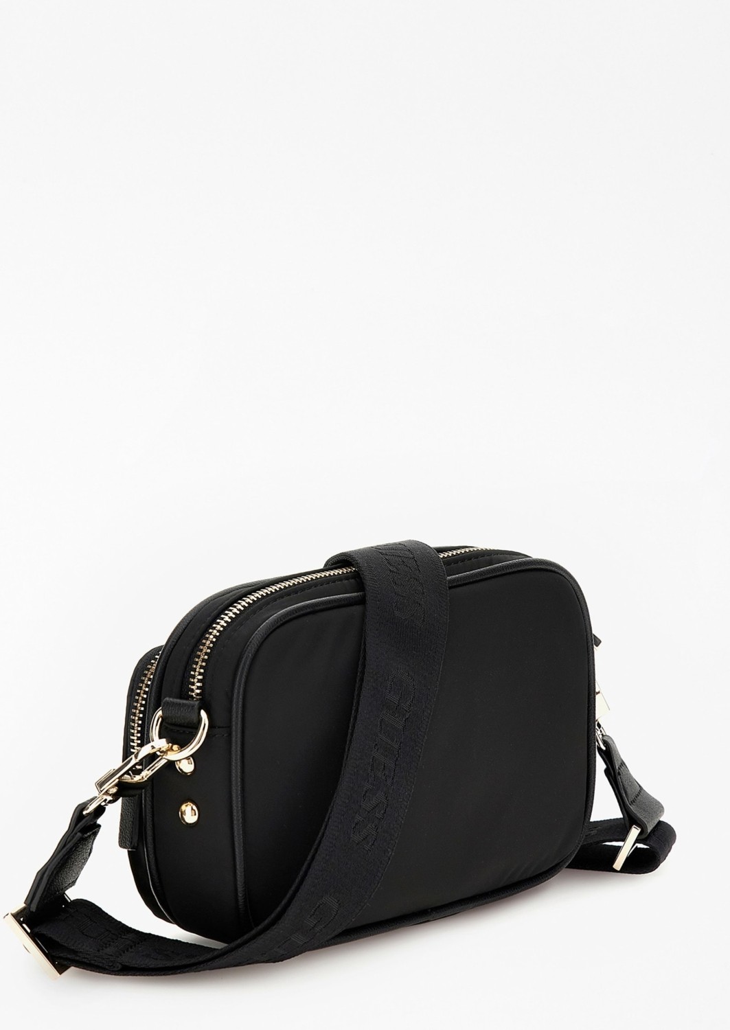 Guess Gemma Saffiano Mini Omuz Çantası Siyah Poliüretan Malzeme İle Şık Ve Ergonomik Tasarım görsel 5