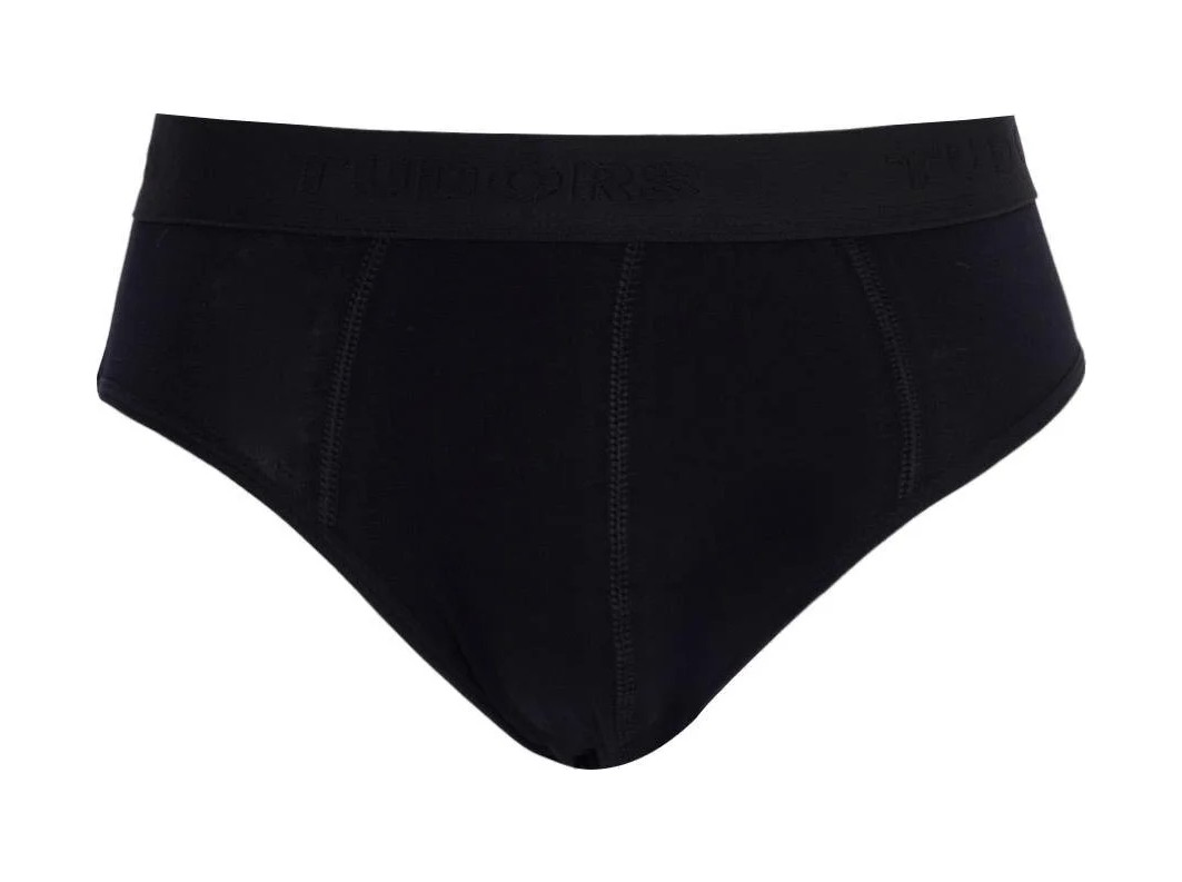 Tudors Erkek 2'li Paket Likralı Bambu Beyaz Slip Külot görsel 3