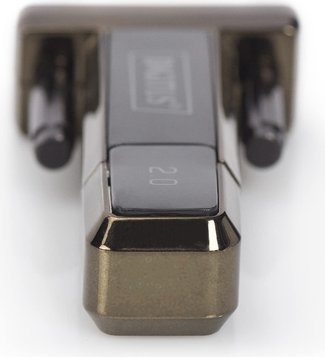 Aesco Dıgıtus USB Seri Adaptör - RS232 Dönüştürücü - USB 2.0 Tip A - Dsub 9m - Ftdı FT232RL Çip Seti - 80 cm Kablo Dahil görsel 4